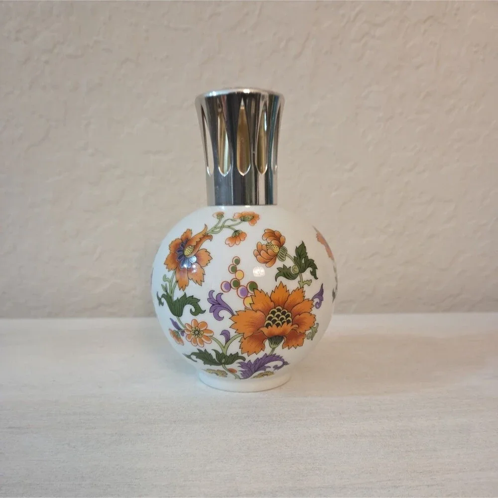 Vintage Berger Limoges France Floral Fragrance Lamp Diffuser